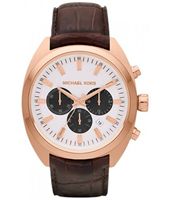 Horlogeband Michael Kors MK8271 Leder Staal 24mm