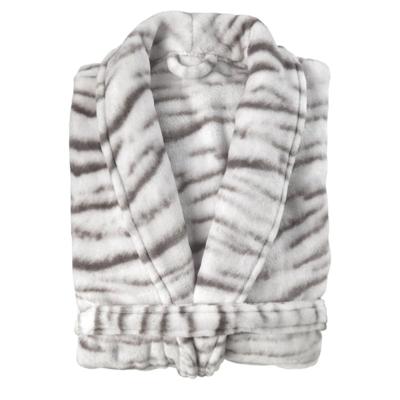 Badjas Siberian White Tiger Dierenprint S Zo!Home - Dekbed-Discounter.nl