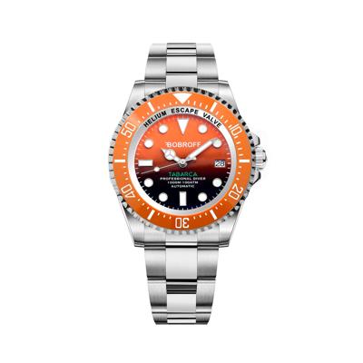 Bobroff BF0004bn (Ø 42 mm) Heren horloge