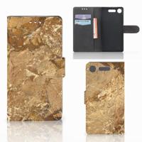Sony Xperia XZ1 | Bookcase | Marmer Creme