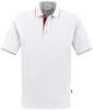 Hakro 803 Polo shirt Casual - White/Red - XS