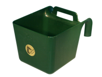 OK Plast Voerbak met ophang en handgreep 11 l Groen
