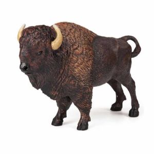 Plastic Papo dier bizon 14,5 cm