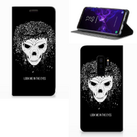 Mobiel BookCase Samsung Galaxy S9 Plus Skull Hair