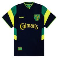 Pony - Norwich City FC 3e Retro Voetbalshirt 1997-1999 Pony - Norwich City FC 3e Retro Voetbalshirt 1997-1999