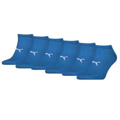 Puma Sport Sneakersokken Light 6-pack Blauw-39/42