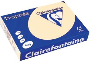 Clairefontaine Trophée papier voor inkjetprinter A4 (210x297 mm) 500 vel Crème