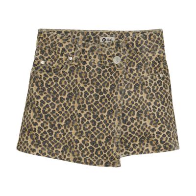 Daily7 winter skort meisjes - zand - animal/Twill