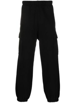 Carhartt WIP pantalon cargo en coton à patch logo - Noir