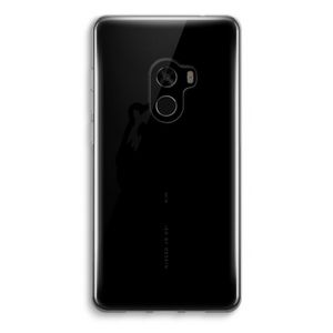 Angry Bear (black): Xiaomi Mi Mix 2 Transparant Hoesje
