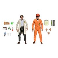 TMNT II: The Secret of the Ooze Action Figure 2-Pack Lab Coat Professor Perry and Hazmat Suit Professor Perry 18 cm - Damaged packaging TMNT II: The Secret of the Ooze Action Figure 2-Pack Lab Coat Professor Perry and Hazmat Suit Professor Perry 18 cm - Damaged packaging