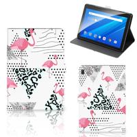 Lenovo Tab E10 Flip Case Flamingo Triangle Lenovo Tab E10 Flip Case Flamingo Triangle