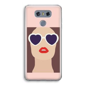 Red lips: LG G6 Transparant Hoesje