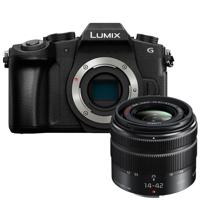 Panasonic LUMIX DMC-G80 zwart + 14-42mm HD II - thumbnail