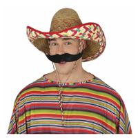 Mexicaanse Sombrero verkleed hoed - voor volwassenen - carnaval/verkleed accessoires - multi kleur