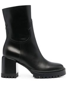 Casadei bottines à talon 80 mm - Noir