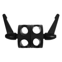 Falcon eyes dubbele buisklem ec-28 voor 19/22/25/28 mm buizen