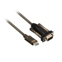 ACT AC6002 seriële kabel Zwart 1,5 m USB Type-C DB-9 - thumbnail