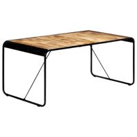 Eettafel 180x90x76 cm massief ruw mangohout