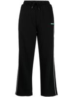 CHOCOOLATE pantalon de jogging en coton à logo brodé - Noir