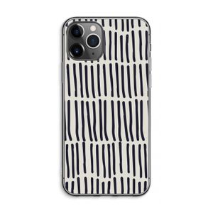 Moroccan stripes: iPhone 11 Pro Max Transparant Hoesje