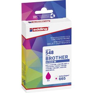 Edding Inktcartridge vervangt Brother LC-223M Compatibel Magenta EDD-548 18-548-01