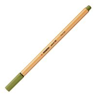 Stabilo point 88 - fineliner - modder groen (88/37)