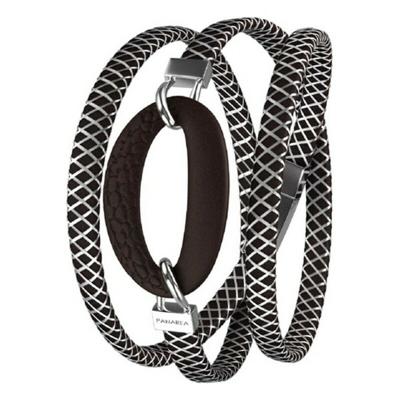 Panarea BM1M21 59 cm Zilverkleurig Bruin Dames armband