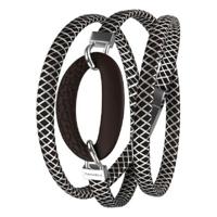 Panarea BM1M21 59 cm Zilverkleurig Bruin Dames armband