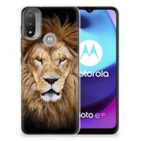 Motorola Moto E20 | E40 | TPU Hoesje | Leeuw