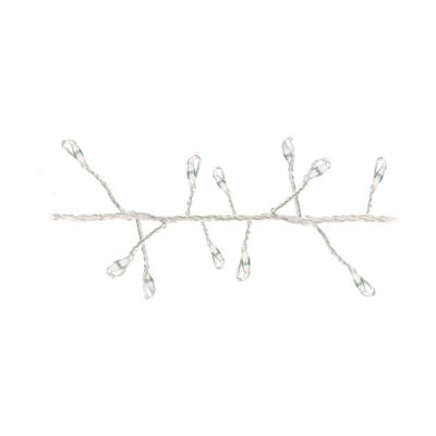 LED-lichtkrans Transparant 1,5 m