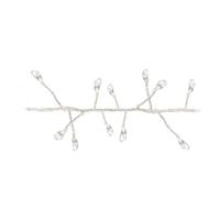 LED-lichtkrans Transparant 1,5 m