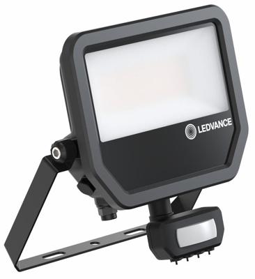 LEDVANCE LED Bouwlamp 50W 3000K zwart + Sensor - 5017580
