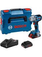 Bosch Blauw GDS 18V-450 PC | accudraaislagmoeraanzetter in L-Boxx 136 | (2X 5,0AH accu + lader) - 06019K4103 - thumbnail