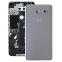 Batterij achtercover met camera lens & vingerafdruk sensor voor LG V30/VS996/LS998U/H933/LS998U/H930 (zilver)