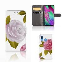 Samsung Galaxy A40 Hoesje Roses