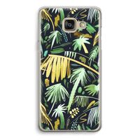 Tropical Palms Dark: Samsung Galaxy A5 (2016) Transparant Hoesje