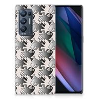 OPPO Find X3 Neo | TPU Hoesje | Salamander Grey