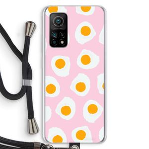 Dancing eggs: Xiaomi Mi 10T 5G Transparant Hoesje met koord