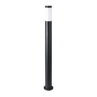 Dally XL LED sokkellamp - 110cm - IP44 waterdicht - E27 fitting - Buitenlamp - Padverlichting - Zwart