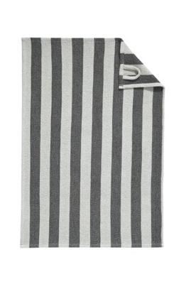 Cawö Cawo Piqué Cuisine Theedoek 50/70 zwart/platin