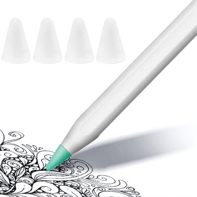 4 STKS antislip Mute slijtvaste NIB cover voor Apple pencil 1/2 (transparant) 4 STKS antislip Mute slijtvaste NIB cover voor Apple pencil 1/2 (transparant)