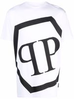 Philipp Plein t-shirt oversize à logo imprimé - Blanc - thumbnail