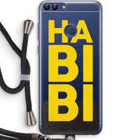 Habibi Majorelle : Huawei P Smart (2018) Transparant Hoesje met koord