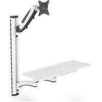 Digitus DA-90451 houder & standaard all-in-one pc/werkstation 8 kg Zwart, Wit 81,3 cm (32 ) - thumbnail