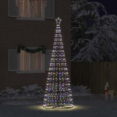 LED Kerstboom met 800 LED met standaard Multikleur 400 cm IJzer