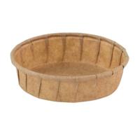 Bakje Papier Rond Laag Bruin 30ml (200 stuks)