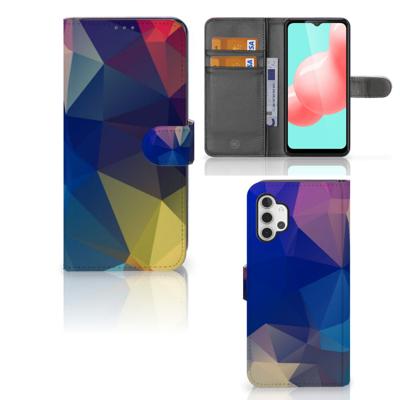 Samsung Galaxy A32 5G | Book Case | Polygon Dark