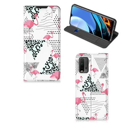 Xiaomi Poco M3 | Redmi 9T | Hoesje maken | Flamingo Triangle