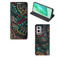 OnePlus 9 Pro | Hoesje met Magneet | Aztec
